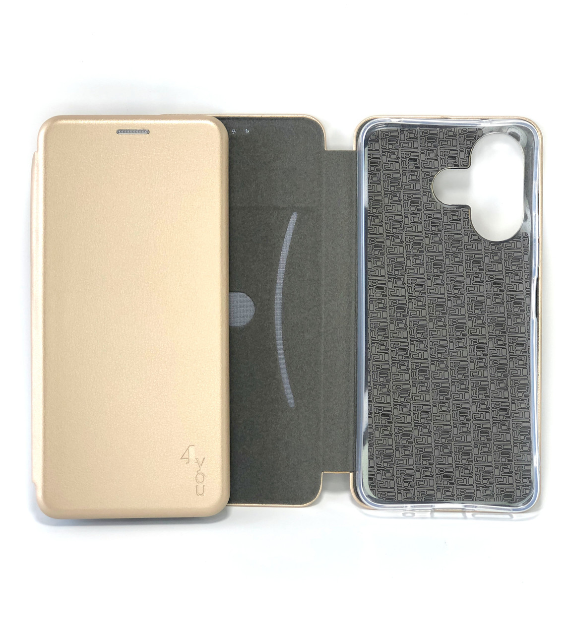 Чохол-книжка для телефону Xiaomi Redmi 13(4G) Original (на магніті, підставка) Gold (4you)