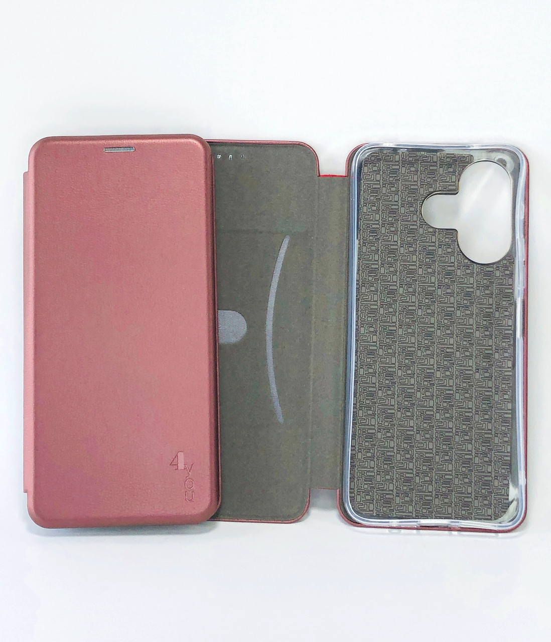 Чохол-книжка для телефону Xiaomi Redmi 13(4G) Original (на магніті, підставка) Marsala (4you)