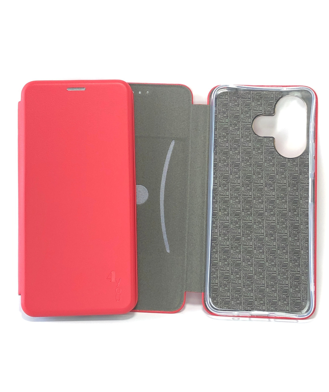 Чохол-книжка для телефону Xiaomi Redmi 13(4G) Original (на магніті, підставка) Red (4you)