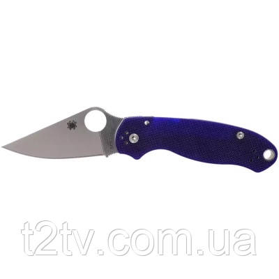 Ніж Spyderco Para 3 G10 S110V Dark Blue (C223GPDBL)