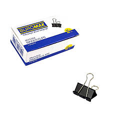 Біндер 25 мм BUROMAX BM5304 чорний