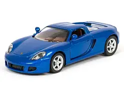 Модель автомобіля Kinsmart Porsche Carrera GT KT5081W Blue інерційна
