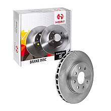 Диск гальмівний передній вентильований HORT Daewoo Nubira (HD8282)