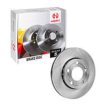 Диск гальмівний передній вентильований HORT Skoda Fabia, Volkswagen Polo (HD8243)
