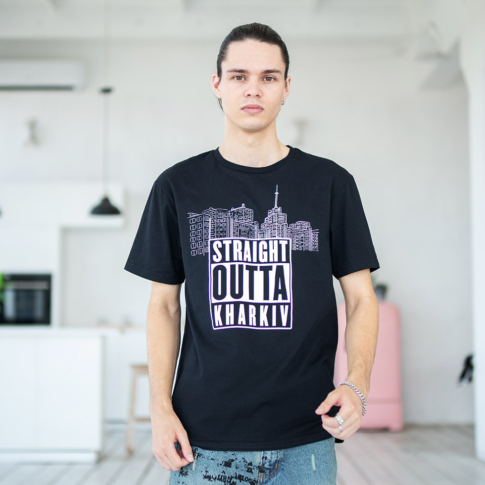 Футболка - NWA - Straight Outta Kharkiv