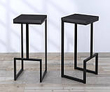 Барний стілець BS-3 LD Дуб Палена. Стільці барні для дому. Табурет високий для барної стійки, фото 4