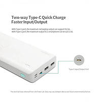 Повербанк Romoss 30000 mah Sense 8+ (PHP30-401-02) білий, фото 3