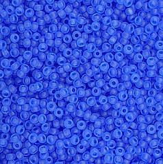 Бісер чеський Preciosa 30030, матовий прозорий, фіалковий (10 г)