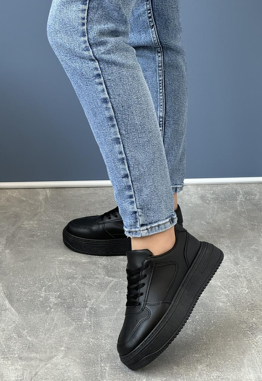 Кросівки жіночі 8 пар у ящику чорного кольору 36-41, фото 1