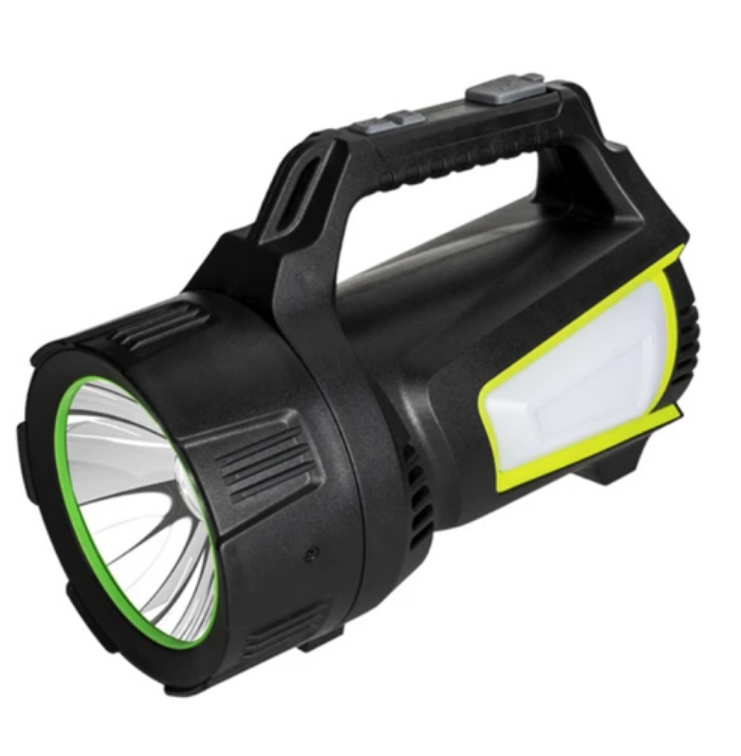 Ліхтар переносний RIAS T100A-10W+2xCOB 4x18650 з функцією PowerBank Type-C Black (7_00953), фото 1