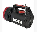 Ліхтар переносний акумуляторний Yajia YJ-2890 SYK 1x20W+22xLED Бокове підсвічування+FM+MP3+PowerBank (7_00969), фото 3