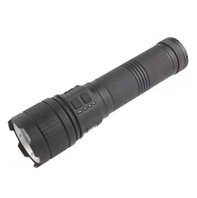Ліхтар ручний акумуляторний COBA CB-G400 PM60-TG Zoom 8х18650 Type-C Black (3_05204), фото 1