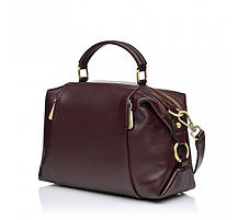 Сумка жіноча з натуральної шкіри коричнева BAGS4LIFE 9801, фото 6