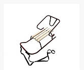 Санки Snower Зимко бордові (4820211101435_1)