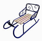 Санки Snower Морозко сині (4820211100469BLUE)