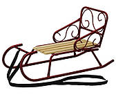 Санки Snower Морозко бордові (4820211100469BORDO)