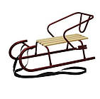 Санки Snower Сніжок бордові (4820211100476BORDO)