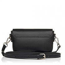 Сумка жіноча з натуральної шкіри чорна BAGS4LIFE 862, фото 2