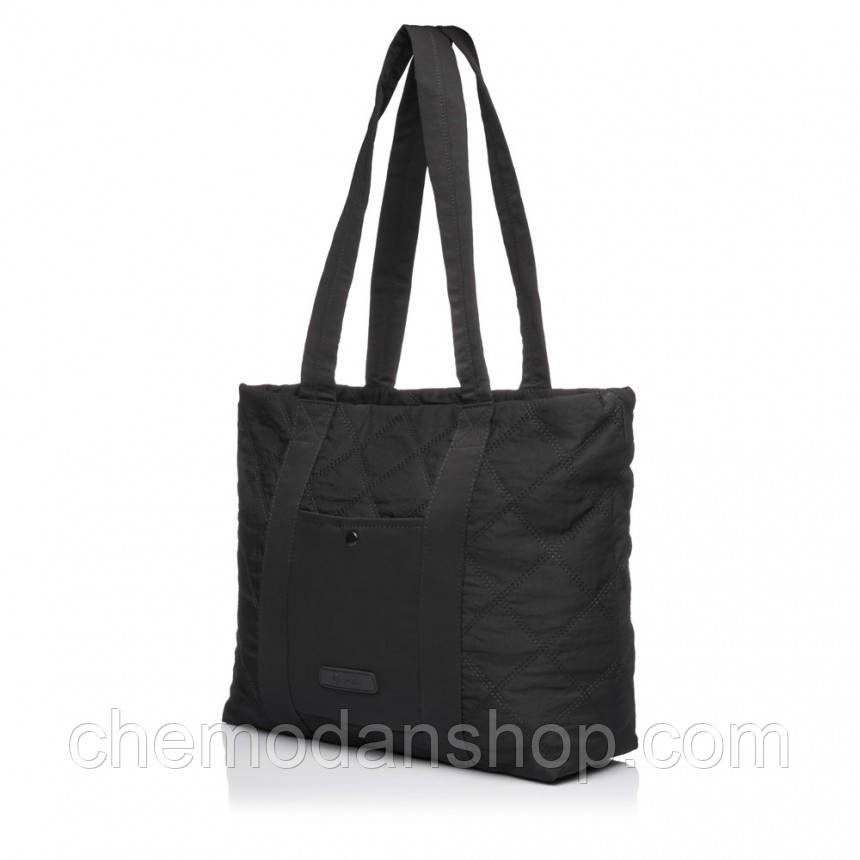 Сумка жіноча з поліестеру чорна BAGS4LIFE W66202