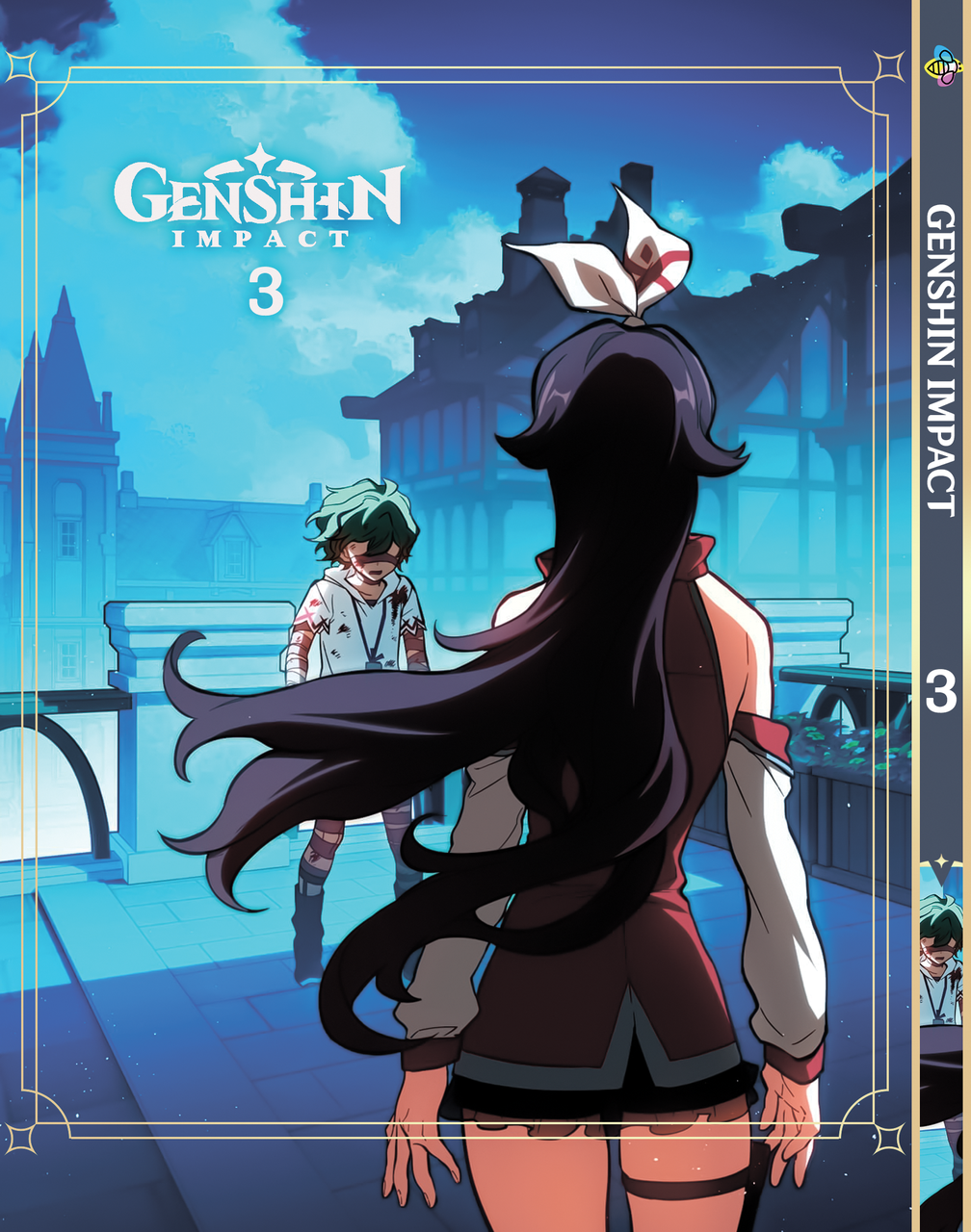 Манга маньхуа Bee's Print Геншин імпакт Genshin Impact Чорно-біла версія Том 03 BP GI 03 ЧБ. Хіт!