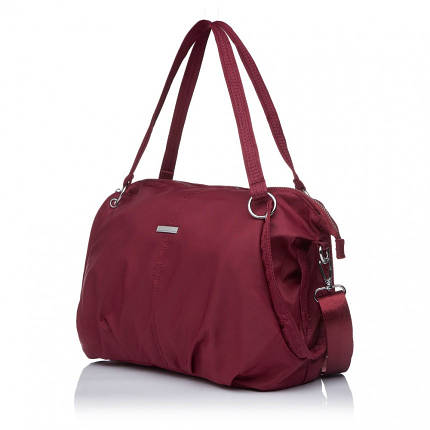 Сумка жіноча тканинна червона BAGS4LIFE W7086 бордо, фото 1