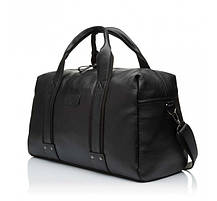 Сумка дорожня для чоловіків шкіряна чорна BAGS4LIFE MAN 6417, фото 6