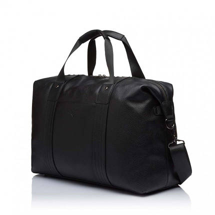 Сумка дорожня для чоловіків шкіряна чорна BAGS4LIFE MAN 6730, фото 1