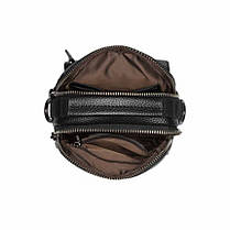 Сумка-барсетка чоловіча з натуральної шкіри чорна BAGS4LIFE MAN 6091А, фото 4