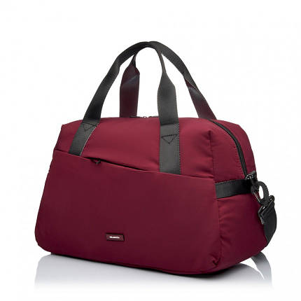 Сумка дорожня тканинна бордова BAGS4LIFE W8006, фото 1
