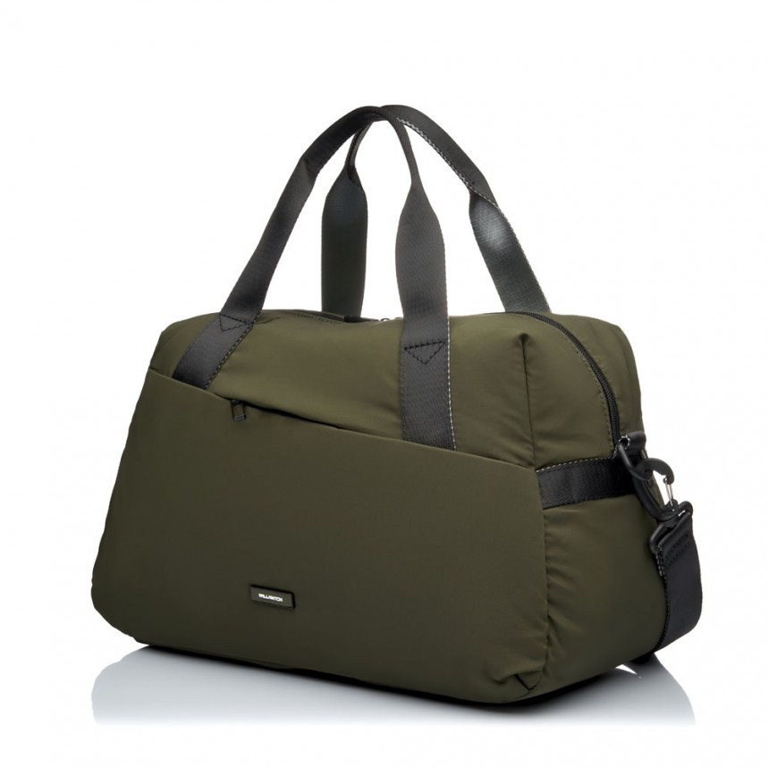 Сумка дорожня тканинна зелена BAGS4LIFE W8006