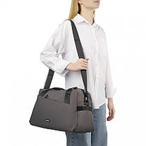 Сумка дорожня тканинна сіра BAGS4LIFE W8006, фото 4