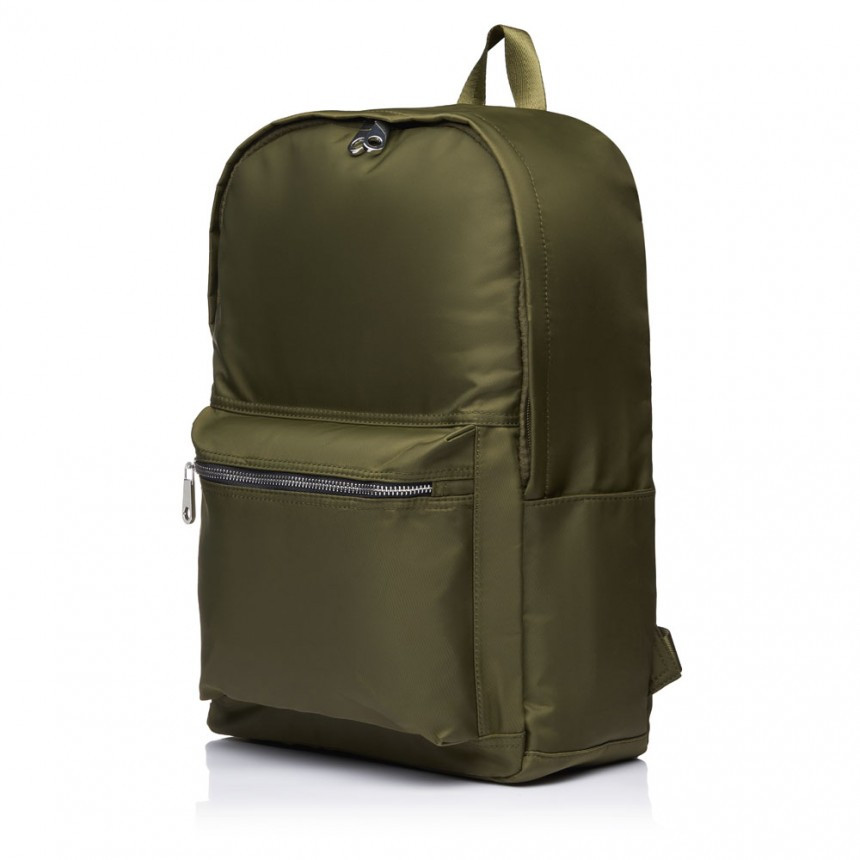 Рюкзак із поліестеру зелений BAGS4LIFE W1015 хакі