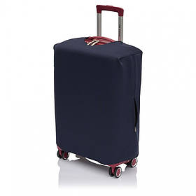 Чохол для великої валізи тканинний Vito Torelli синій