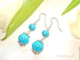 Сережки Бірюза