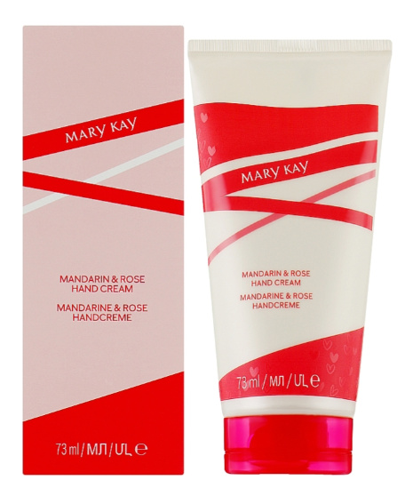 Крем для рук з маслом Ши Мандарин та Троянда, Mary Kay Mandarin & Rose Hand Cream, 73 мл