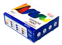 Гуаш художня 12 кол 40 мл Rosa Studio NEW