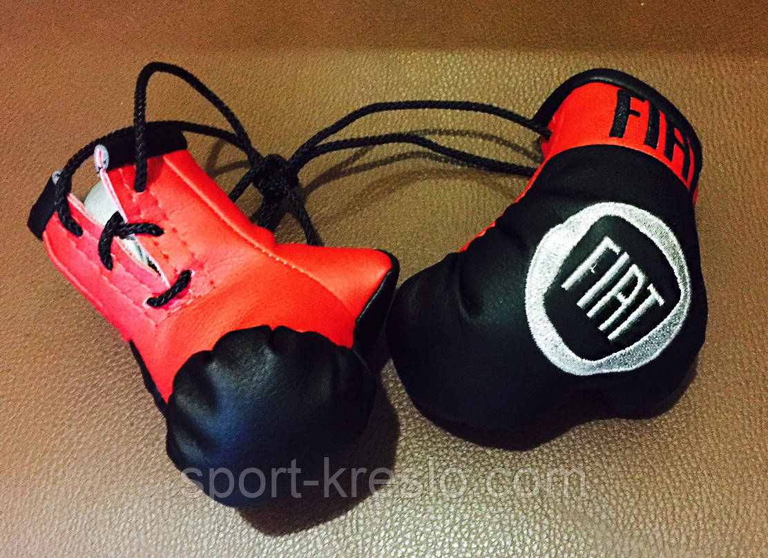Перчатки боксерские сувенир в авто фиат - фото 4 - id-p430980604