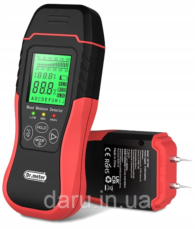 Голчастий вологомір Dr.meter MT1905