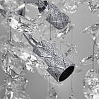 Сучасна кришталева люстра Гліцинія на 14 ламп G9 колір каркасу хром D-719-L1200CH, фото 2