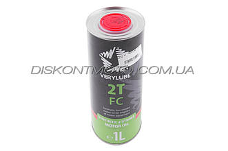 Олія 2T, 1 л (синтетика, 2T FC) VERYLUBE conХАДО)