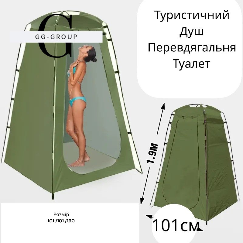 Мобільна душова система Автомат - ідеальна для будівництва, дачі та кемпінгу, фото 1