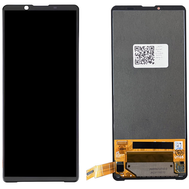 Дисплей Sony XQ-CC54/XQ-CC72 Xperia 10 IV у зборі із сенсором black (оригінал переклей)