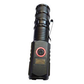 Ліхтар PL-301-3LED 1x18650 індикація заряду Type-C Box zooom Box, фото 4
