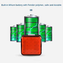 Велоліхтар MY-2107-25LED, waterproof, Li-Ion акумулятор, ЗП Type-C, фото 5