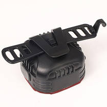 Велоліхтар FY-328-4LED, waterproof, Li-Ion акумулятор, ЗП Type-C, фото 5