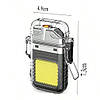 Ліхтар MULTIFUNCTIONAL C01-A-COB, Li-Ion акум., ЗП Type-C, запальничка, Box, фото 8