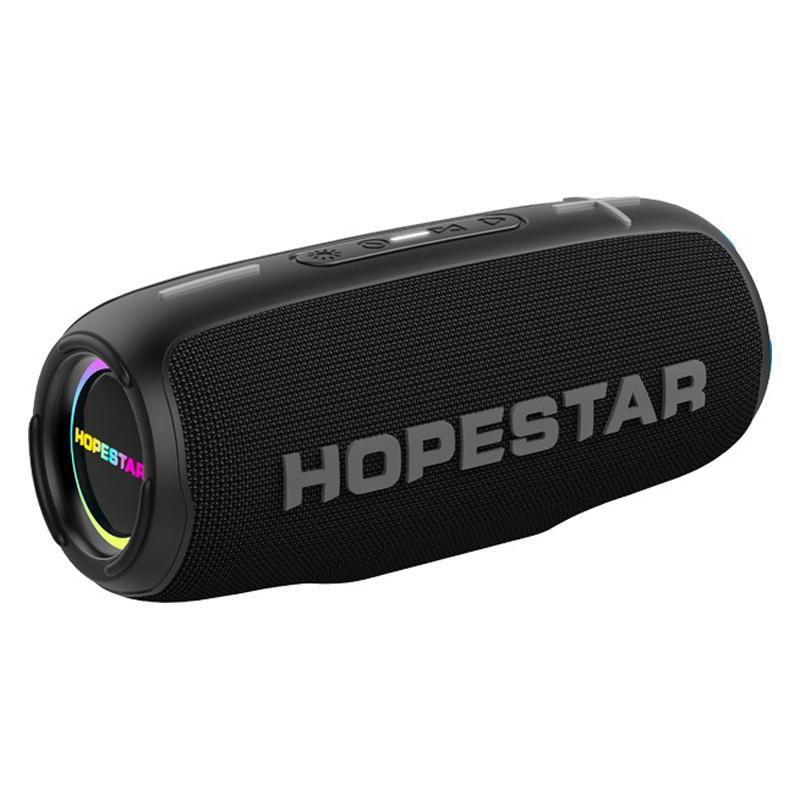 Портативна бездротова колонка Bluetooth Hopestar P26 PRO | 20 Вт, Bluetooth, TWS, FM, MP3, AUX, Mic| Чорний