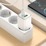МЗП Hoco N41 Almighty PD20W+QC3.0 + Type-C to Type-C, фото 6