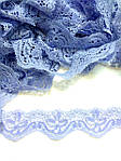 Блакитне мереживо тягнеться тонке красиве, сток Англія, кр-14, фото 3