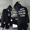 Толстовка A. S. S. C. | Antisocial social club Mind Games Толстовка чорна | БИРКА | Худі АССК "" В стилі Anti, фото 8